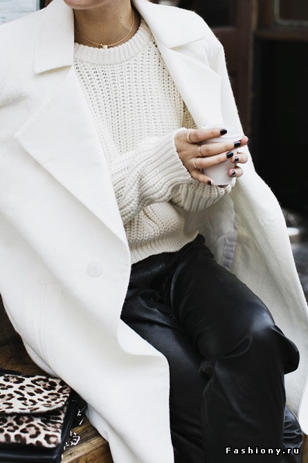 Свежие образы со свитерами oversize Свежие образы со свитерами oversize