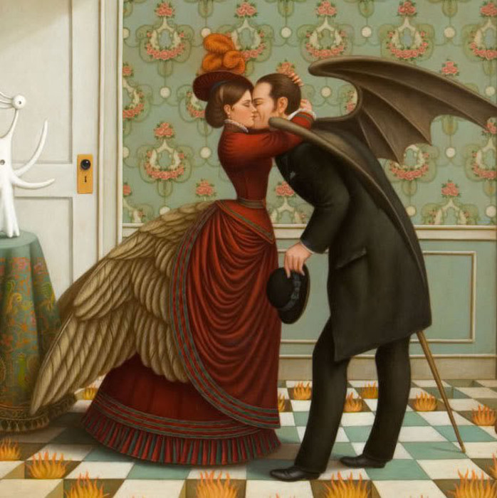 Встреча. Автор: Colette Calascione. Встреча. Автор: Colette Calascione.
