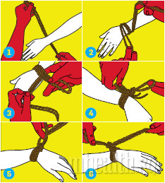 Как связать человека: 6 шагов (с иллюстрациями)