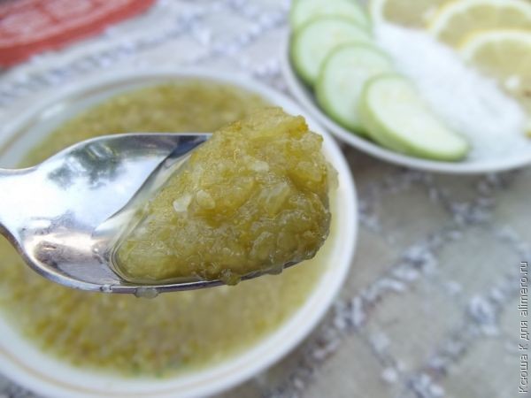 варенье из кабачков с лимоном Варенье из кабачков с лимоном