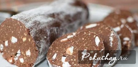 Порезать колбаску на кусочки Порезать колбаску на кусочки