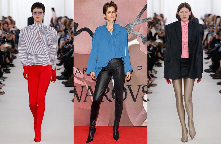 Balenciaga весна-лето 2017. Стелла Теннант в Balenciaga на премии Fashion Awards 2017