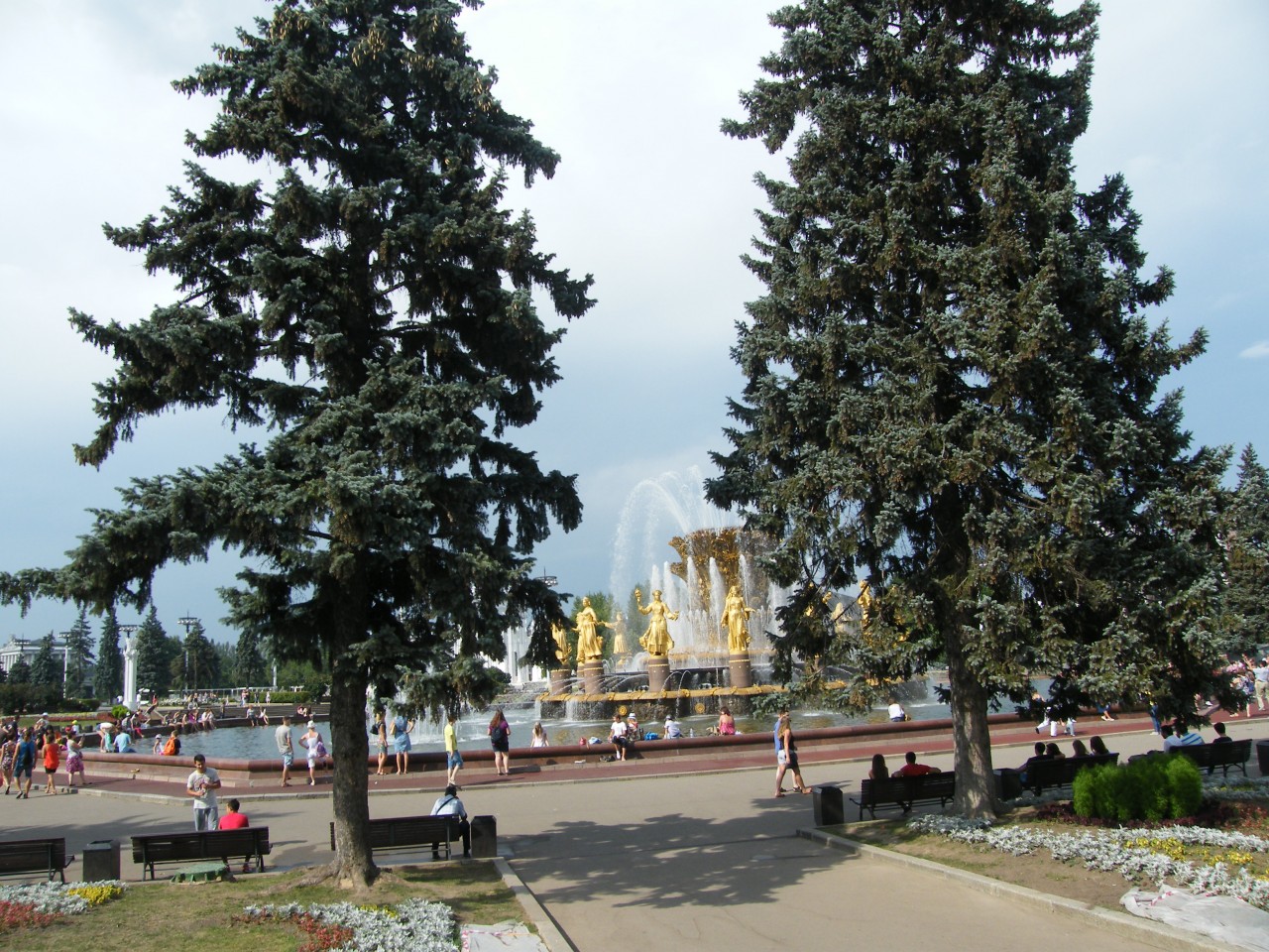 Выставка Достижения Народного Хозяйства. Прогулки по Москве. ВДНХ 2014
