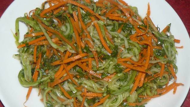 Кабачки по-корейски