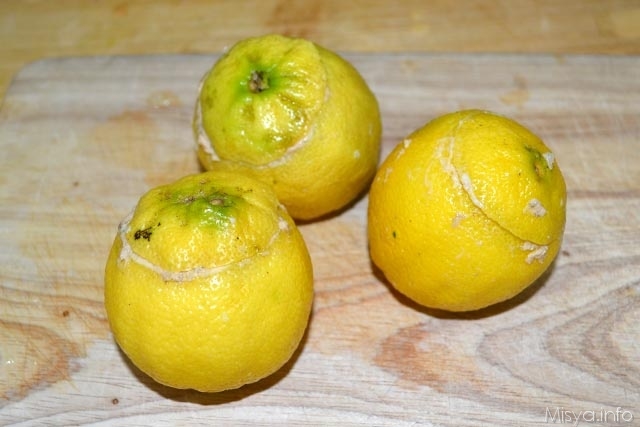 Limoni ripieni di tonno 7