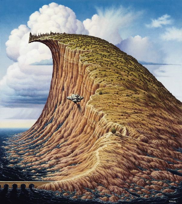Картины Jacek Yerka Картины Jacek Yerka