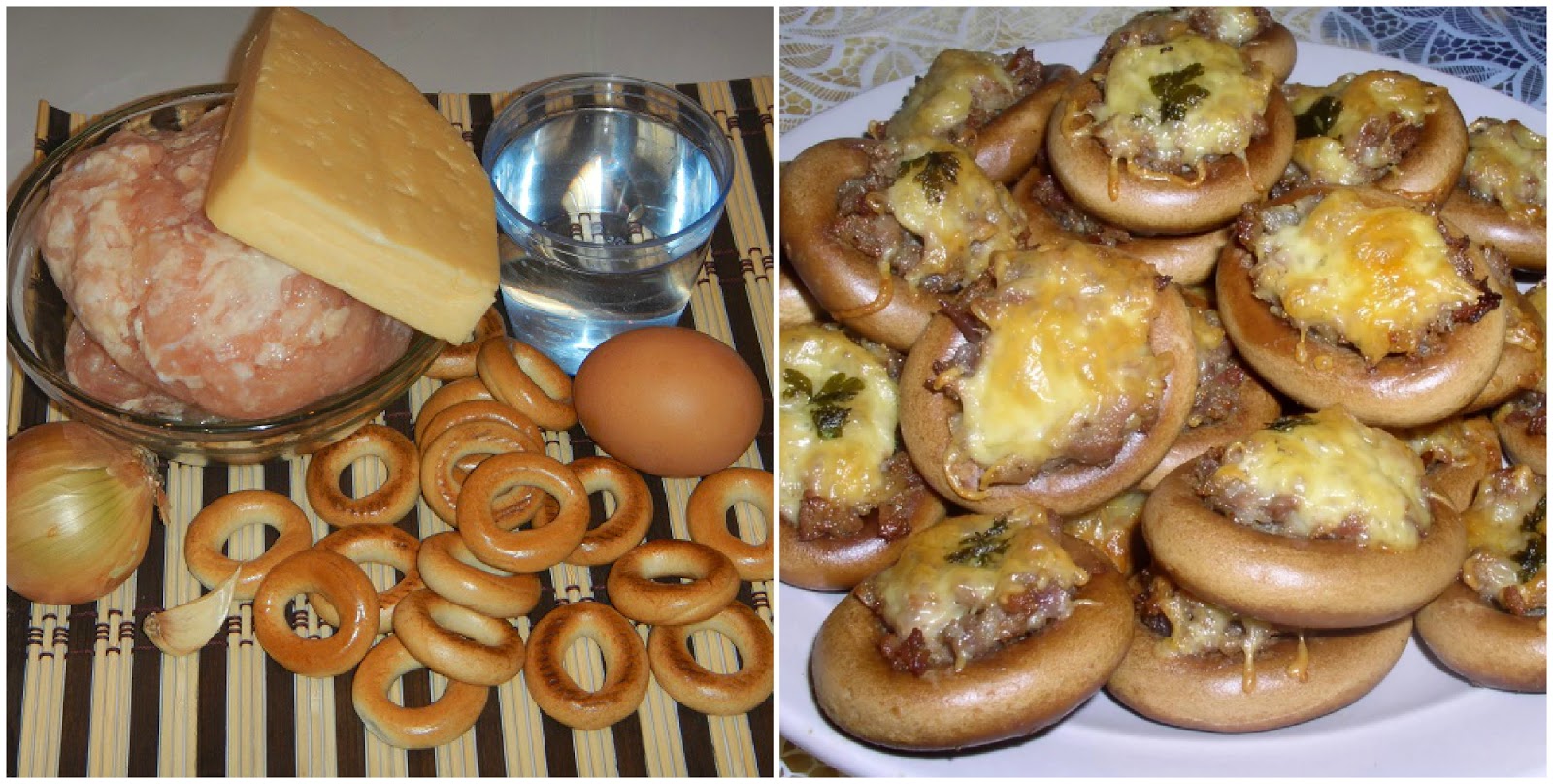 Рецепт фаршированных бубликов: просто и вкусно