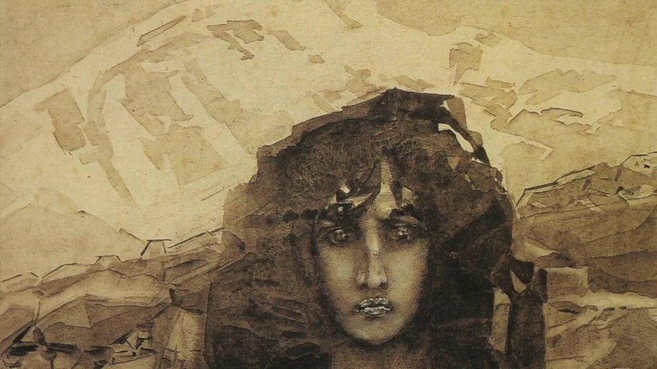 Михаил Врубель. Голова Демона, 1891 г. Михаил Врубель. Голова Демона, 1891 г.