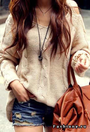 Свежие образы со свитерами oversize Свежие образы со свитерами oversize