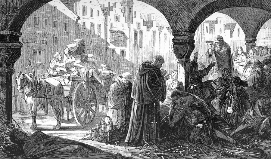 BERMANN(1880)_p0385_Die_Pest_in_Wien,_1348 BERMANN(1880)_p0385_Die_Pest_in_Wien,_1348