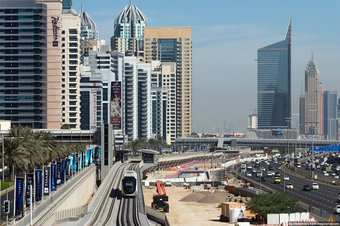  Трамвай в Дубае дубаи, трамвай, эмираты