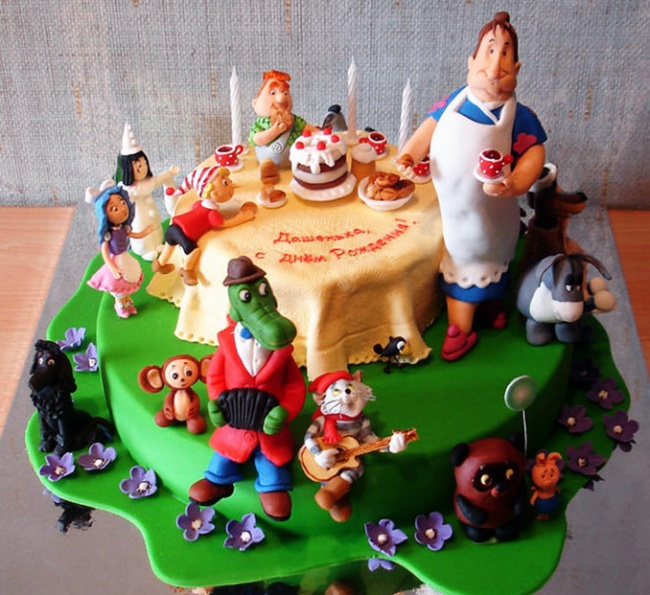 Вы   не  поверите,   но   всё  это торты!