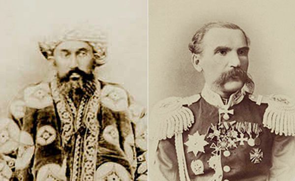 Историческое сражение в Средней Азии история, средняя азия, армия, сражение, битва