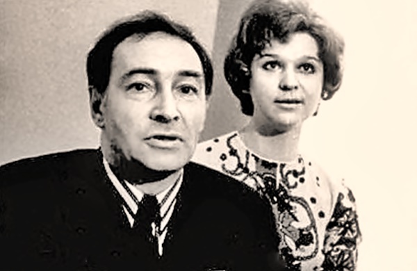 Вячеслав Тихонов и вторая жена Тамара