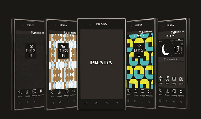 Смартфон с дизайном Prada. Смартфон с дизайном Prada.