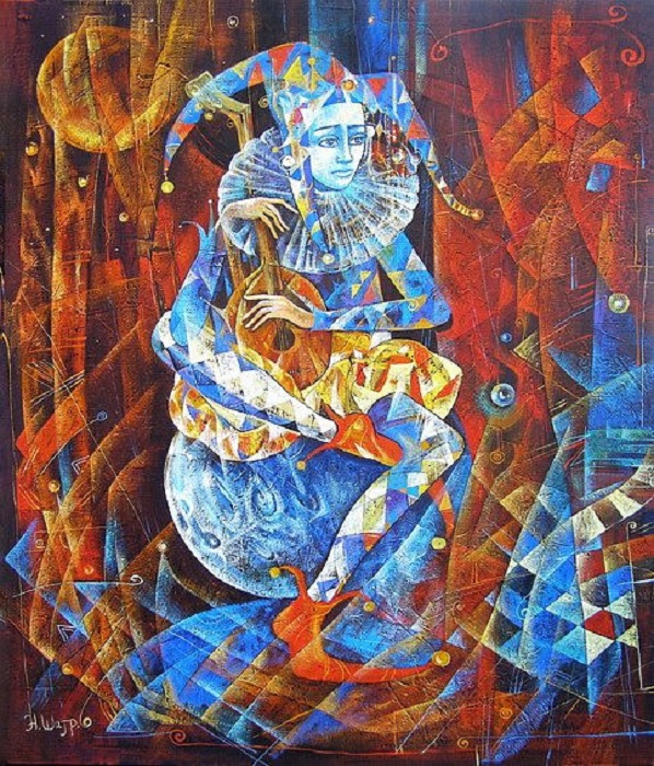 Грустный Арлекин. Метареализм от Наталии Шатровой. Грустный Арлекин. Метареализм от Наталии Шатровой.
