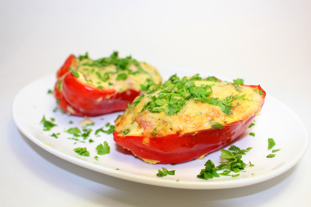 Рецепт перец с сыром и яйцом Рецепт перец с сыром и яйцом