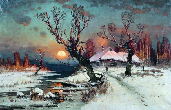 Русские художники - Клевер Юлий Юльевич. Избранные картины 