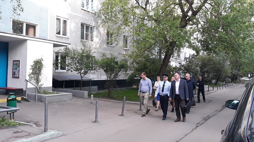 обход /Фото: управы района Лианозово