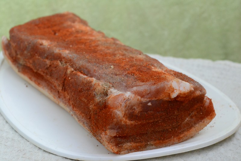 Солёная грудинка Солёная грудинка