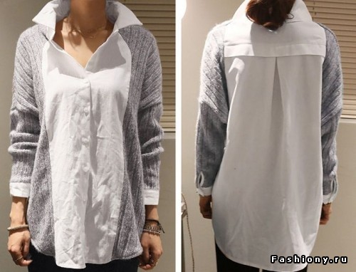 Свежие образы со свитерами oversize Свежие образы со свитерами oversize
