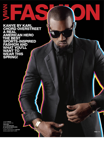 Kanye West by Karl Lagerfeld