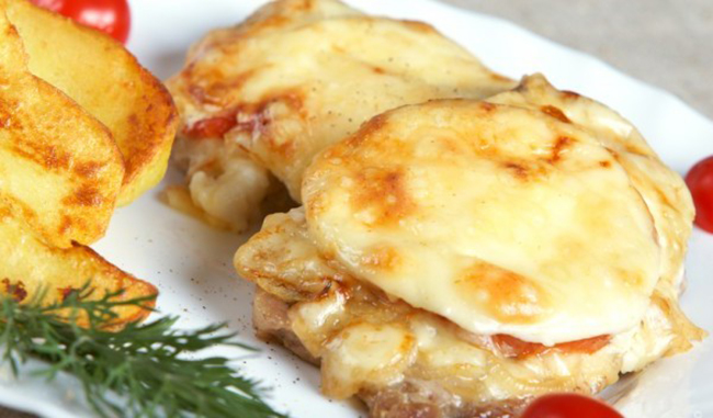 мясо по-французски