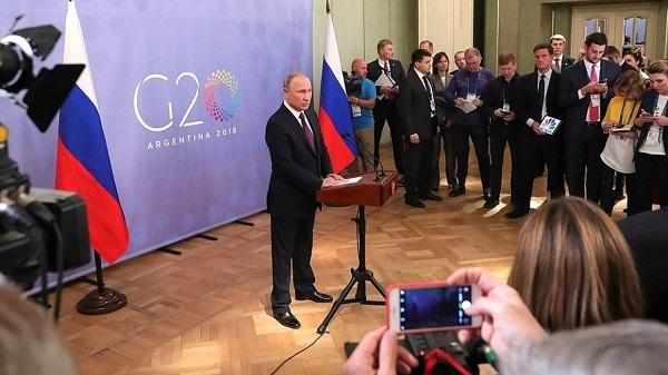Украинские СМИ заявили о громком заявлении Путина на саммите G20 Путин сделал громкое заявление на саммите G20