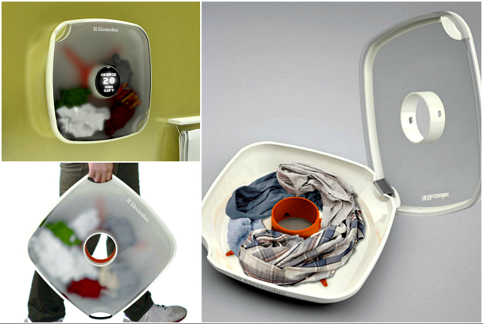 Компактная стиральная машина Dismount Washer от Electrolux. Компактная стиральная машина Dismount Washer от Electrolux.
