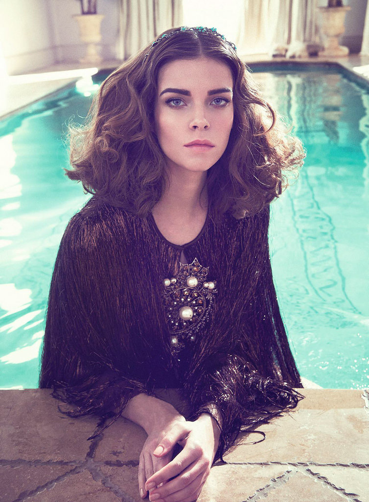 Меган Коллисон — Фотосессия для «Harper's Bazaar» DE 2015