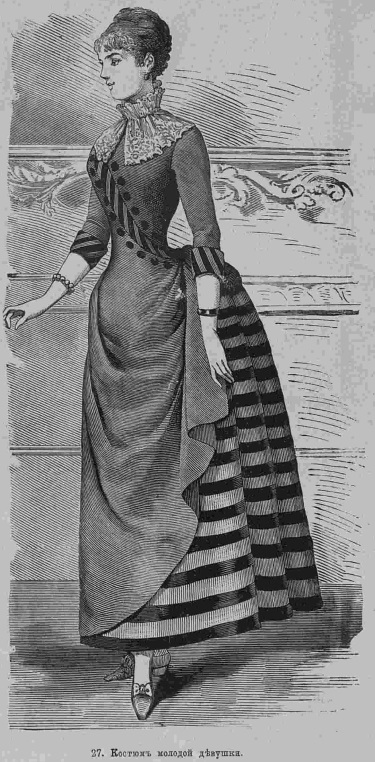 Последний крик моды. Наряды из Парижа. 1885 г. Часть 2-2