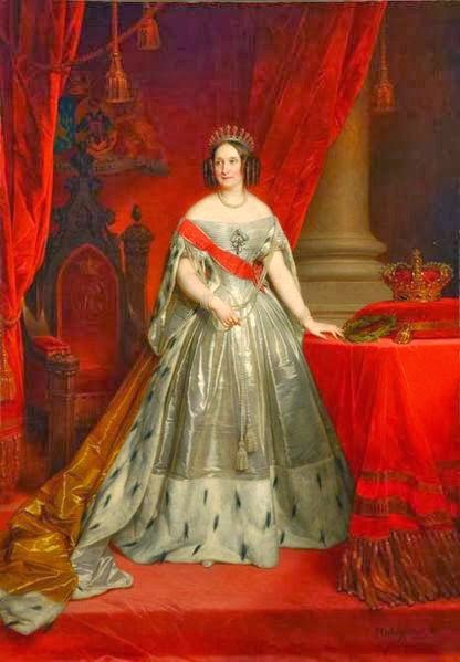 Неизвестный художник Королева Нидерландов Анна Павловна парадный портрет 1849. / Фото: www.gogmsite.net Неизвестный художник Королева Нидерландов Анна Павловна парадный портрет 1849. / Фото: www.gogmsite.net