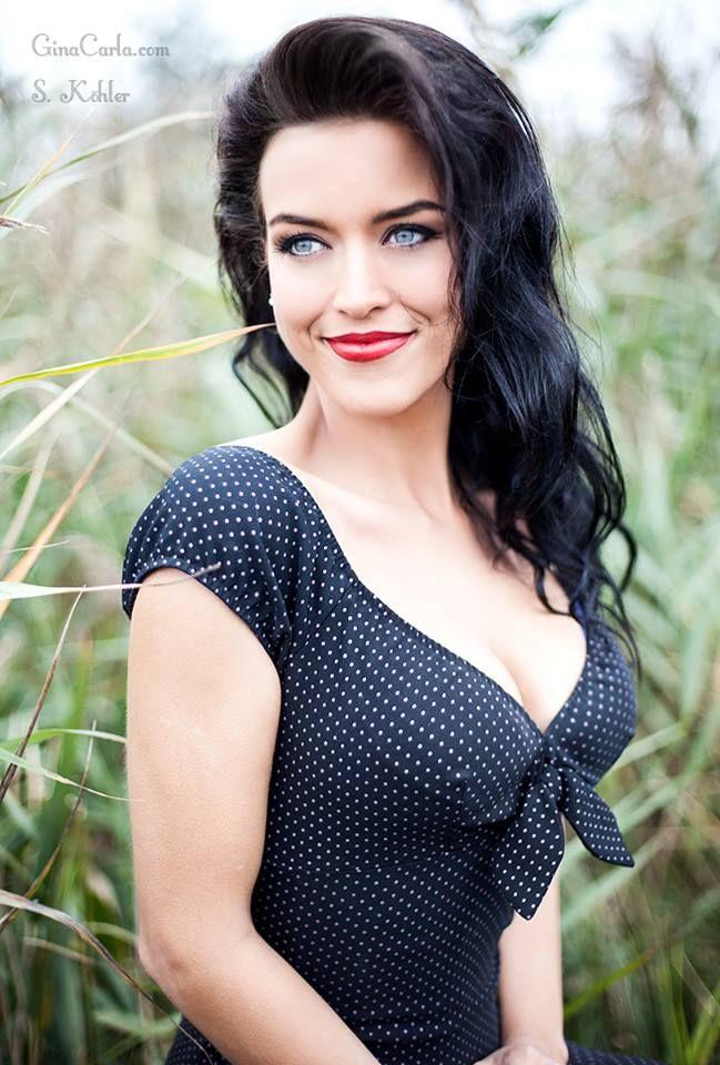 Джина Карла - потрясающая pin-up модель