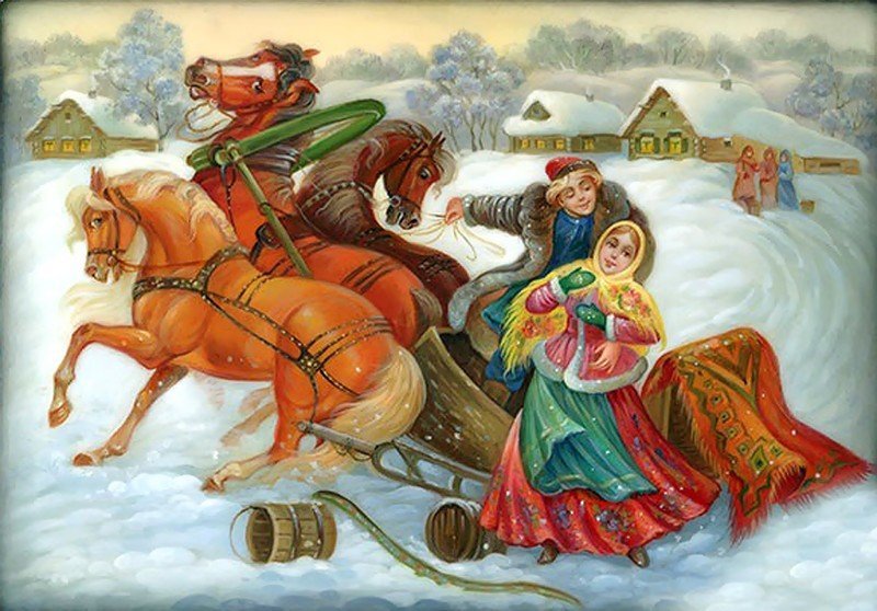Русская зима Русская зима