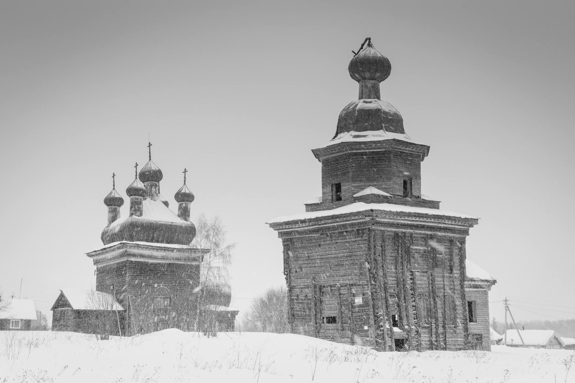 Исчезающие деревянные церкви Русского Севера (ФОТО)