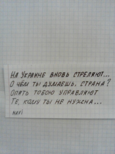 Николаев, подъем — от бандеров уйдем!