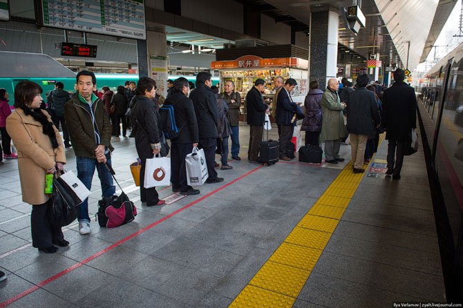 Japanese railway miracle - Shinkansen train