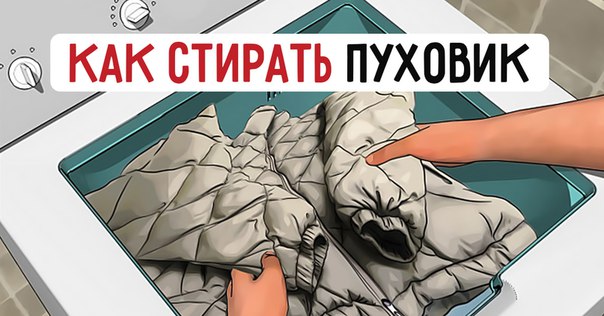 Как правильно стирать пуховик Как правильно стирать пуховик