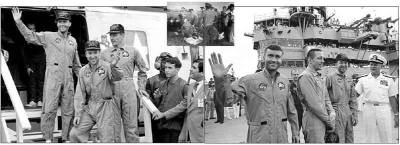 Поддельно-бодрые астронавты, или Голливуд от НАСА?  фотографии