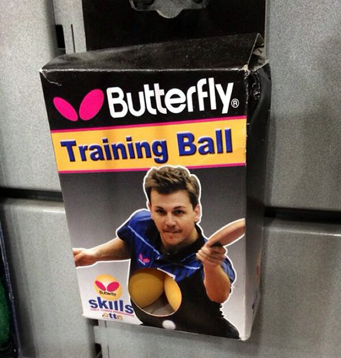 Креативная упаковка мячиков.