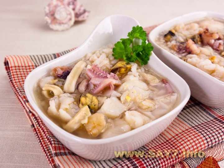 Суп с морепродуктами