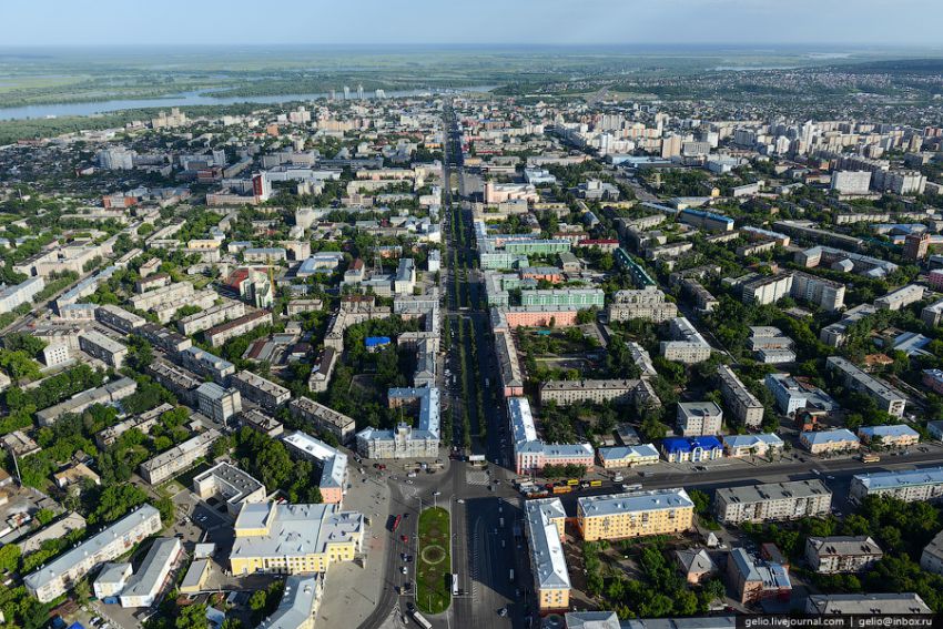 Барнаул, высота, вертолет, достопримечательности