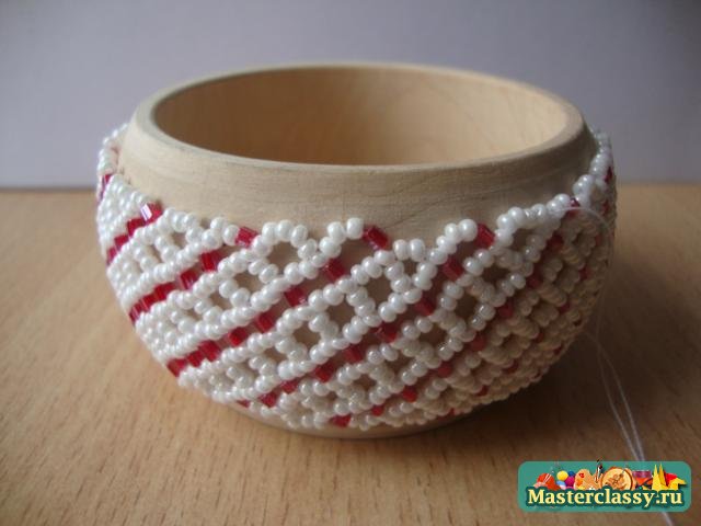 Шкатулка из бисера