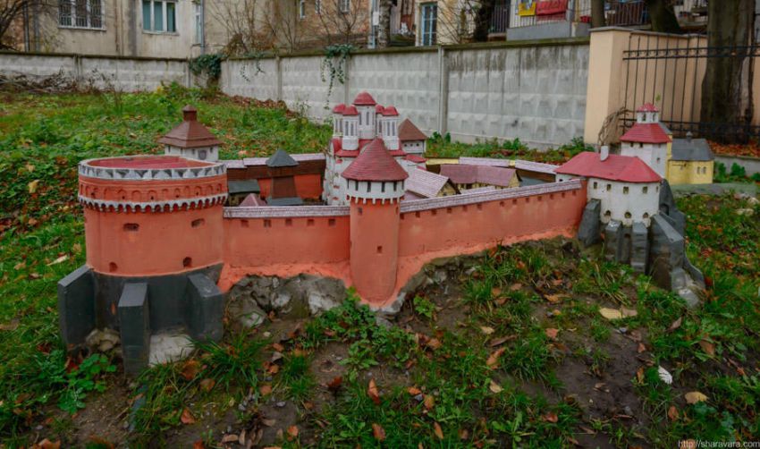 миниатюра, Украина, замок, пямятник