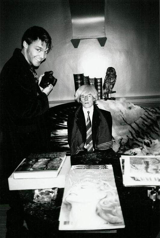 David LaChapelle and Andy Warhol