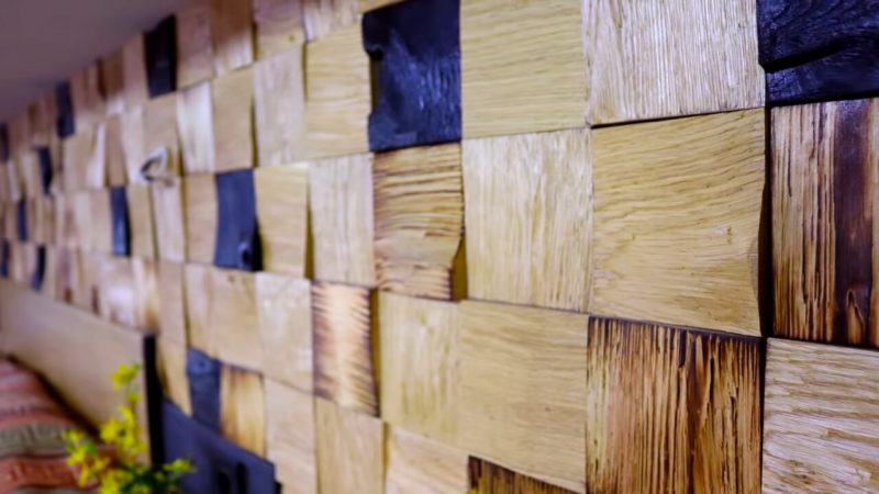 Уютный и красивый декор из деревянных щепок Уютный и красивый декор из деревянных щепок