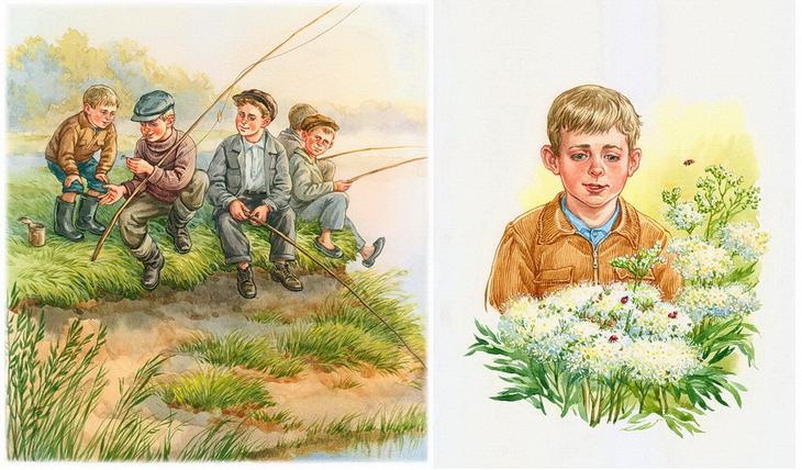 Иллюстрации к повести В.Крупина1