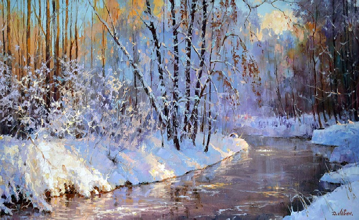 «В серебряном убранстве». Автор: Дмитрий Левин. «В серебряном убранстве». Автор: Дмитрий Левин.