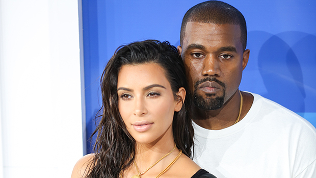 Kanye West and Kim Kardashian