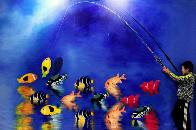 объем, галерея, 3D, Китай